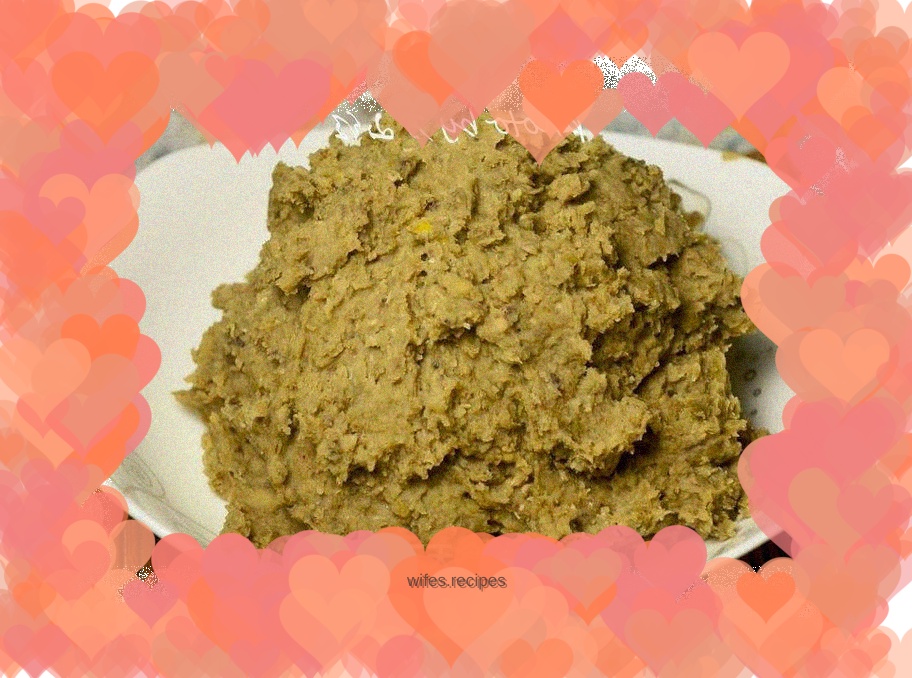 Bread machine version of mung bean filling