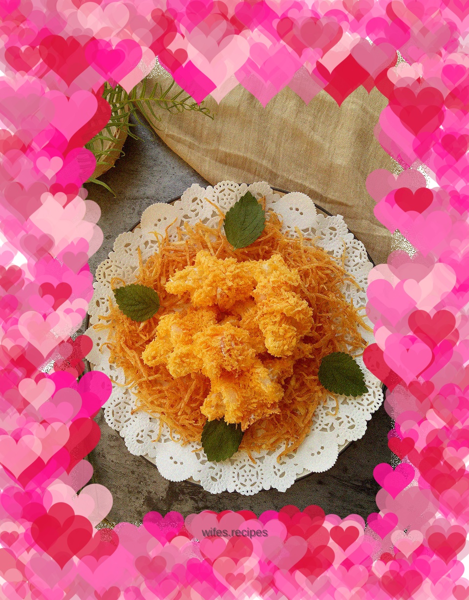 Oil-free Apple Grilled Shrimp