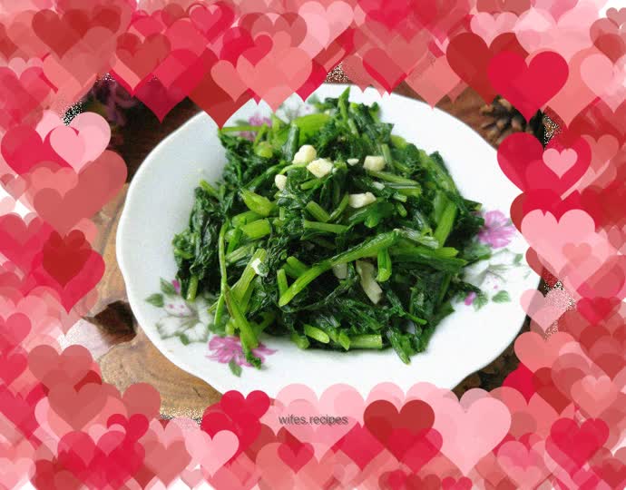 Garlic radish tassels