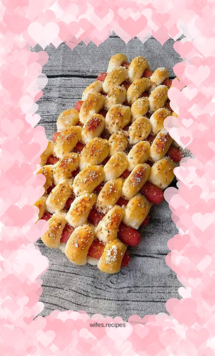 Hot Dog Sea Salt Cheese Bread