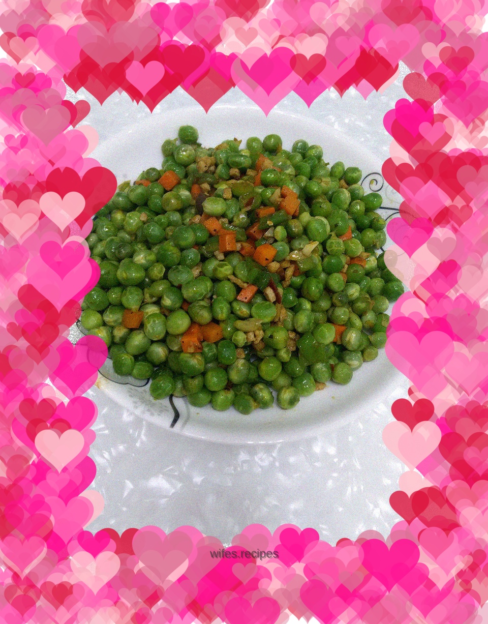 Fried peas