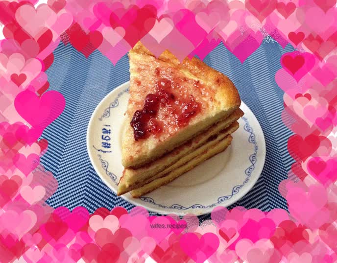 Homemade chiffon cake