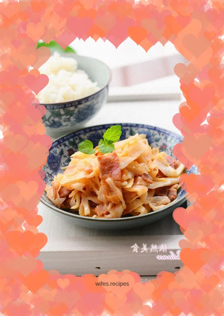 Summer Appetizer--Bacon Pressed Bamboo Shoots