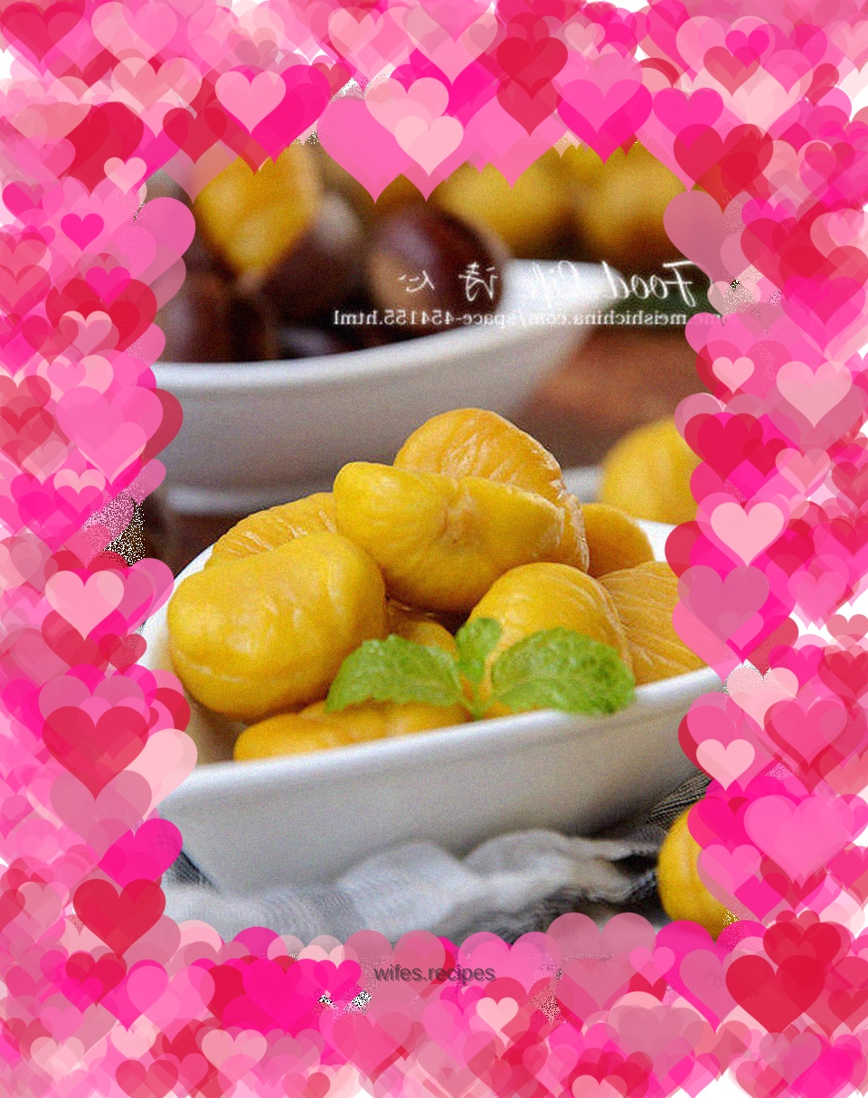 【Skillfully Peeling Chestnuts】---Kitchen Tips