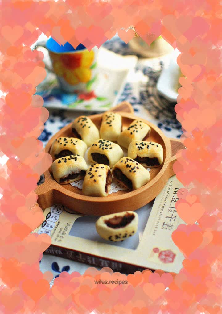 Lotus paste and red bean paste