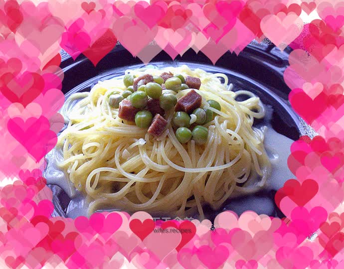 Bacon Cheese Spaghetti