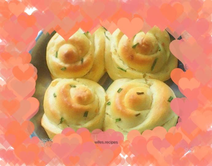 Rose bread (Valentine's Day)