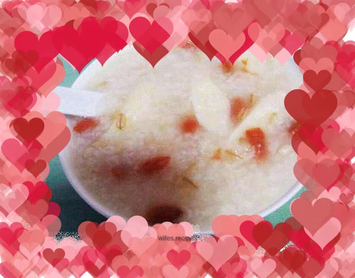 Huaishan wolfberry oatmeal porridge