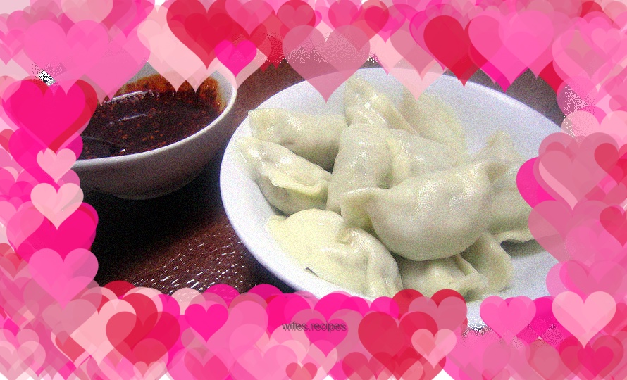 Large dumplings stuffed with eggplant