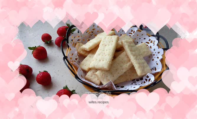 Homemade snacks - soda crackers