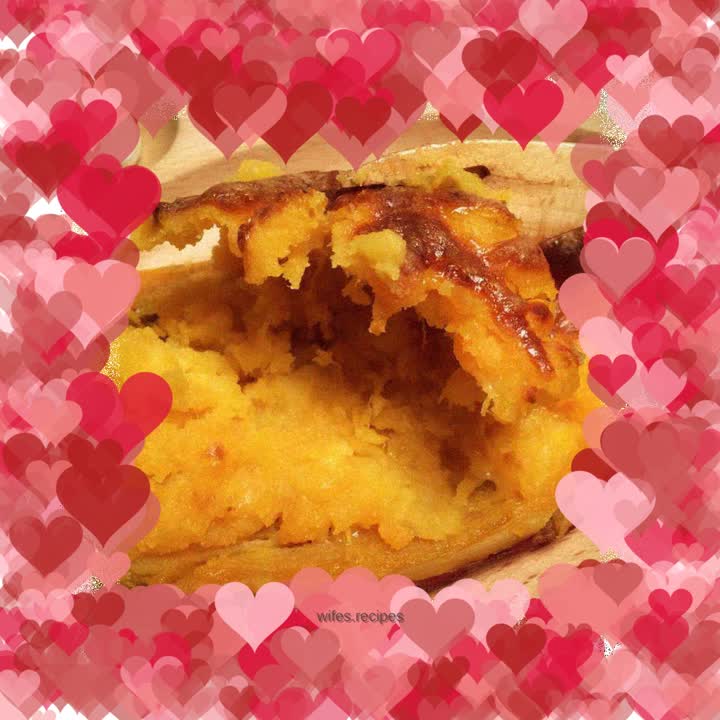 Roasted sweet potatoes