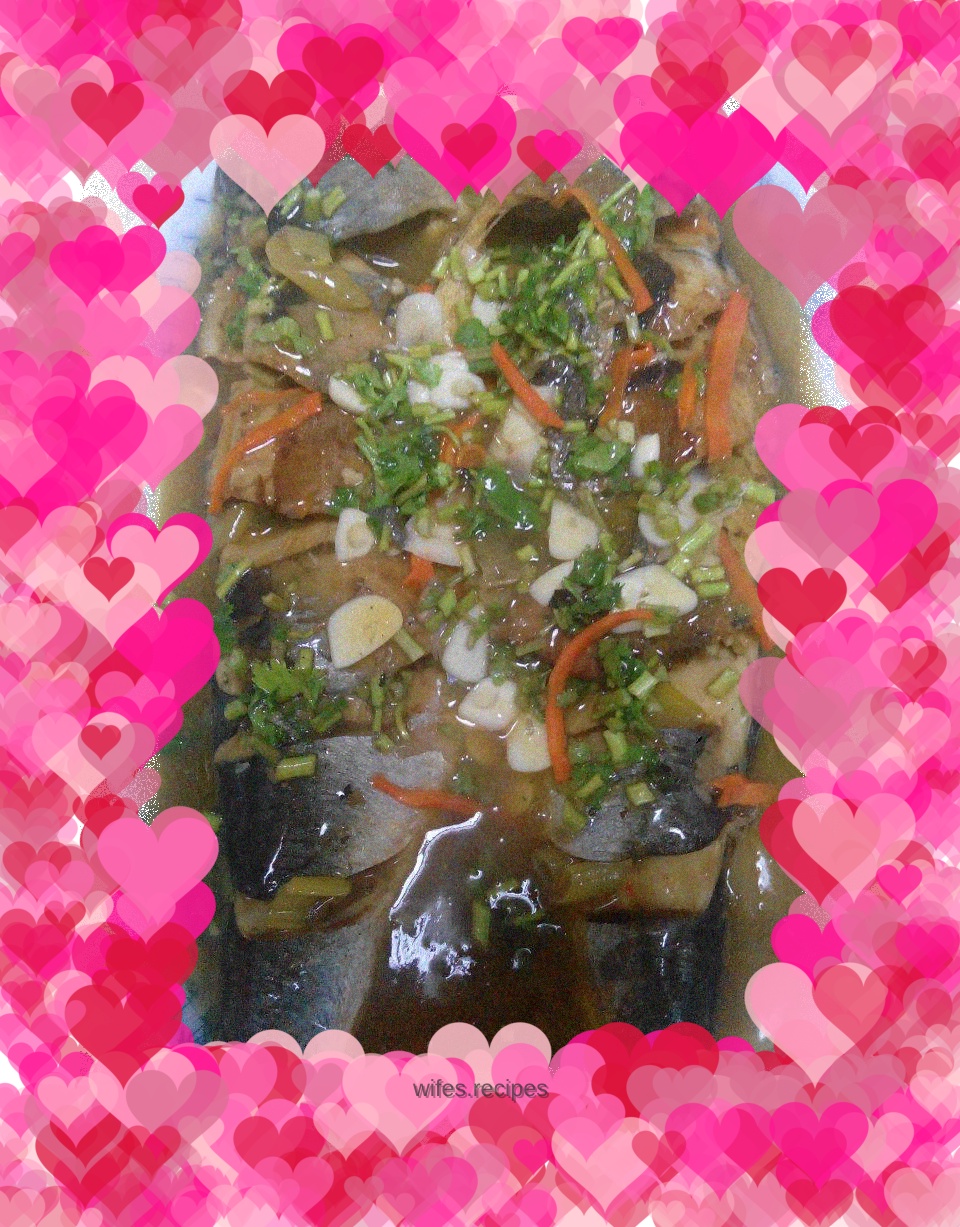 Homemade herring stew