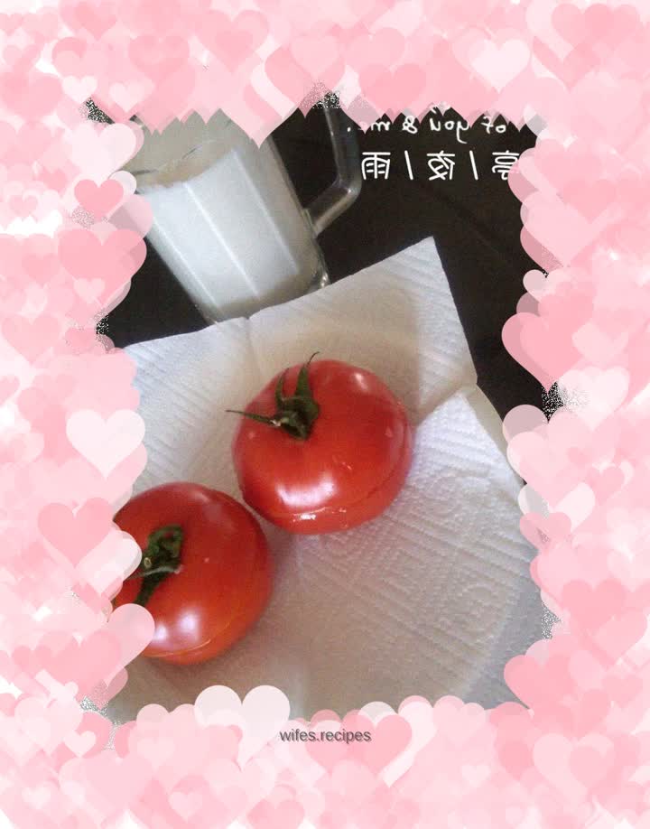 Mashed Potato Tomato Cup