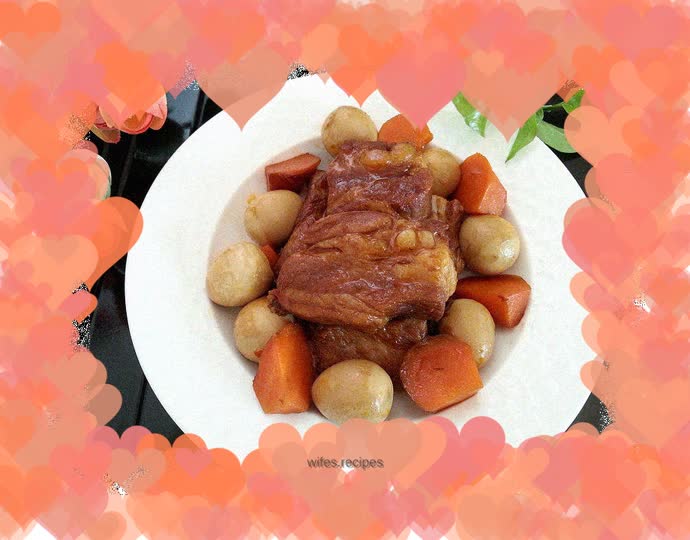 Braised Pork Ribs with Quail Eggs