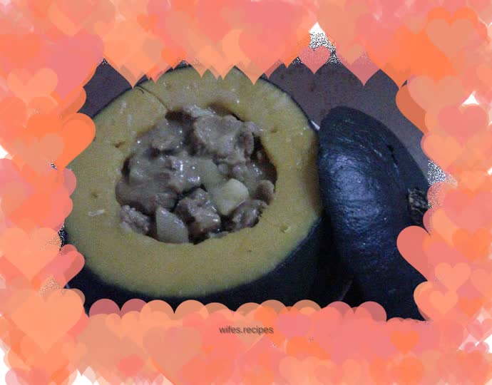 Beef Brisket and Pumpkin Cup