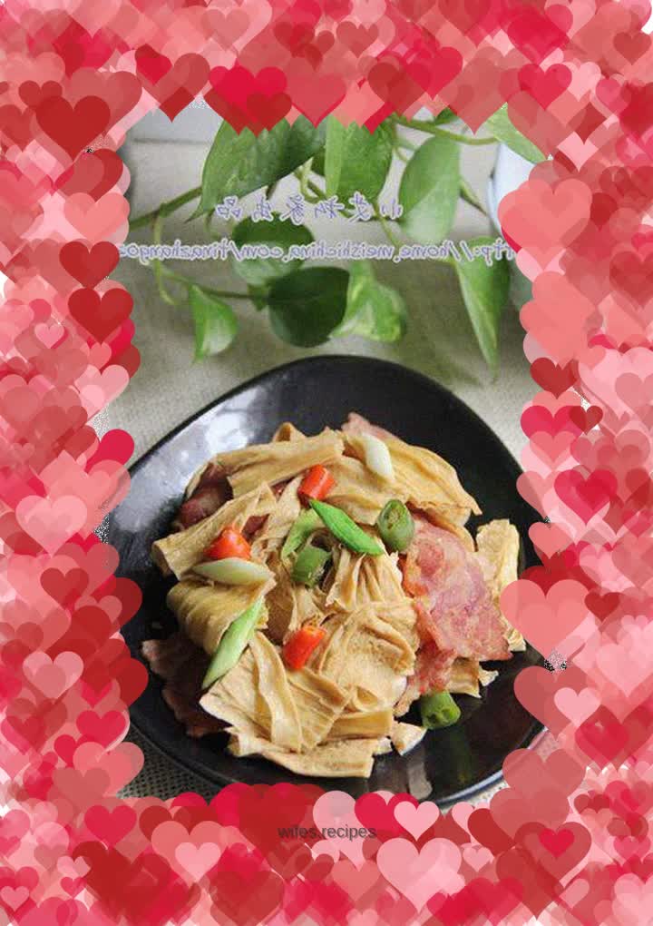 Spicy fried bean curd