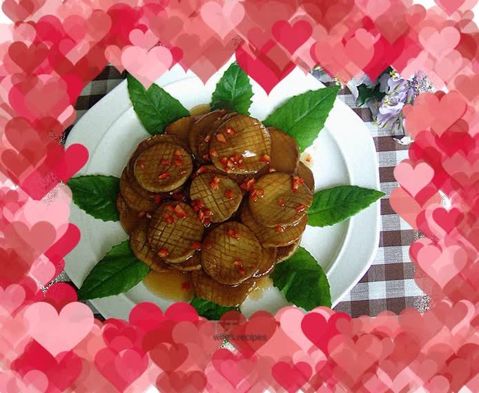 King Oyster Mushroom in Oyster Sauce