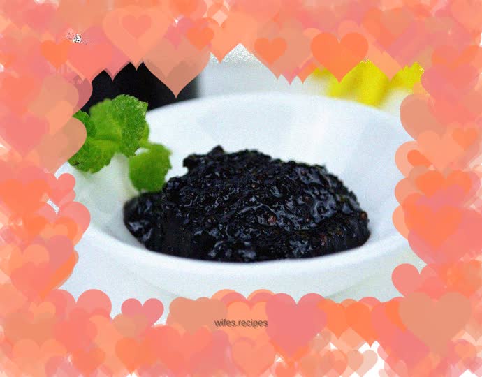 Red wine mulberry jam