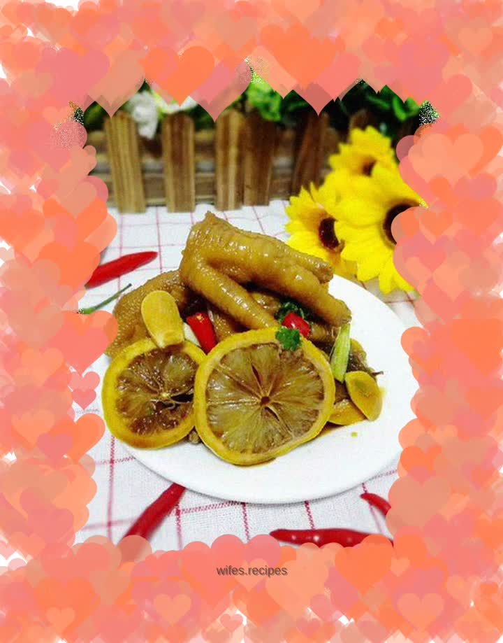 Lemon Chicken Feet