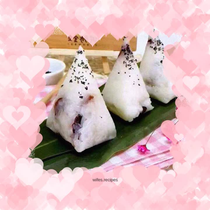 [Guoguo Mama Food Complementary Food [Love] Rice Zongzi] (Dragon Boat Festival)