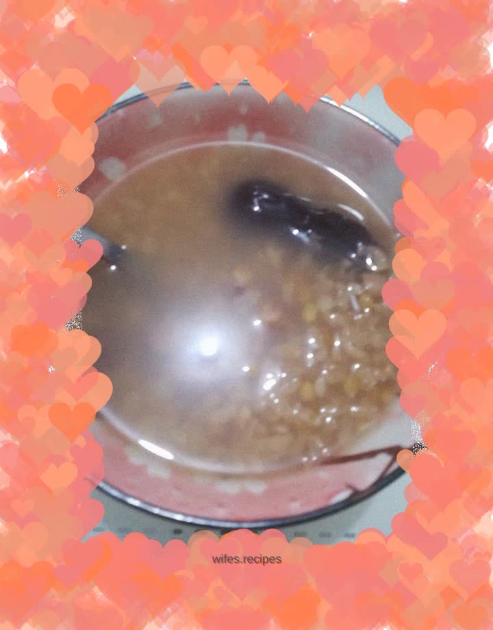 Sophora rice and jujube porridge