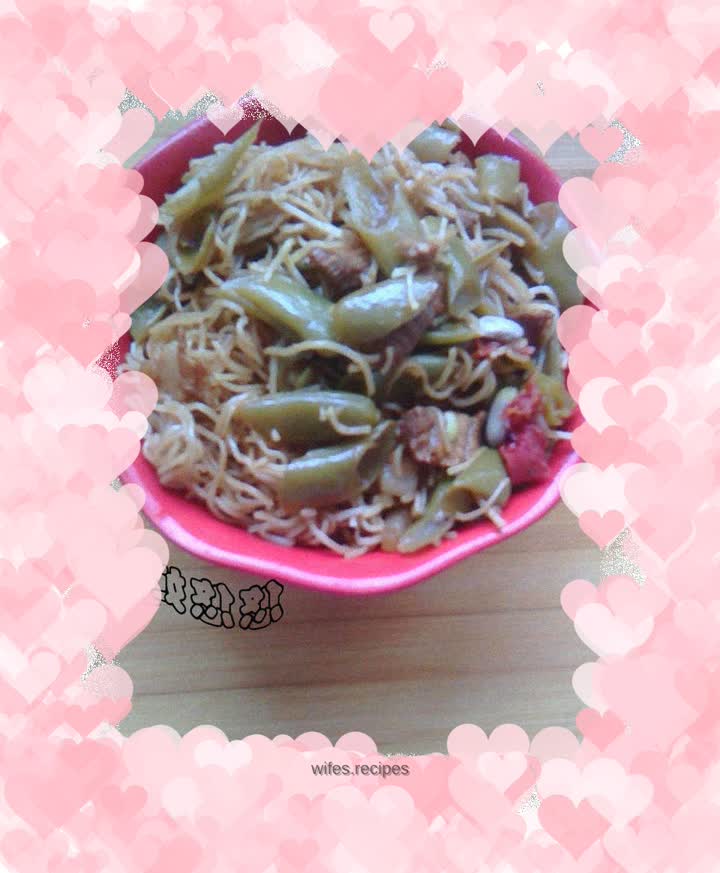 Steamed braised noodles