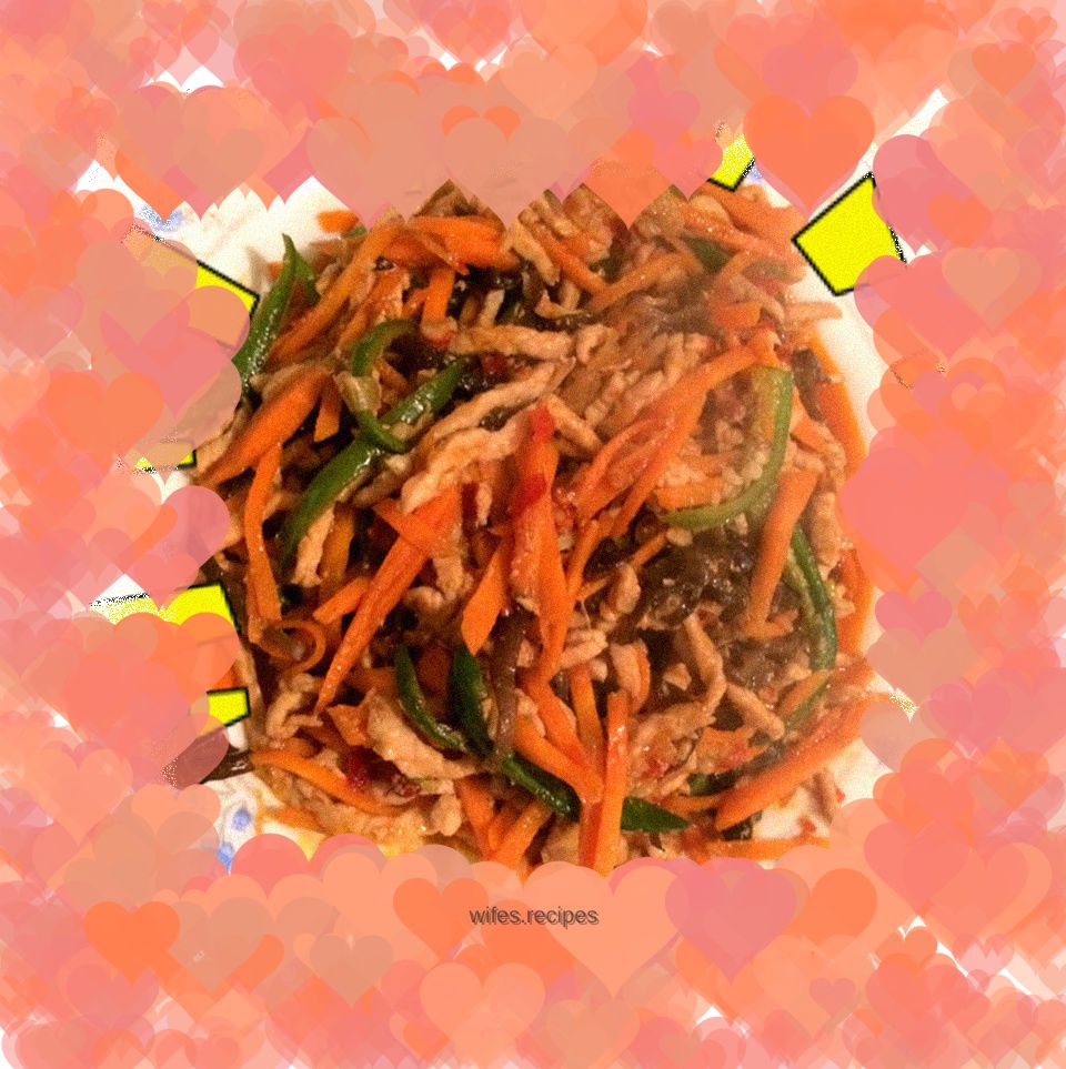 Fish-flavored shredded pork
