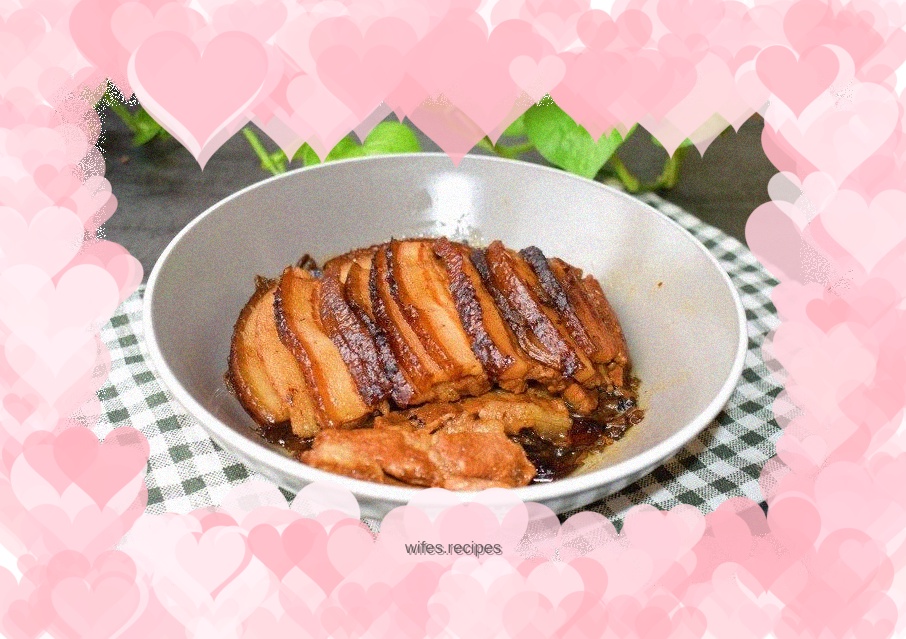 Braised pork with pickled vegetables