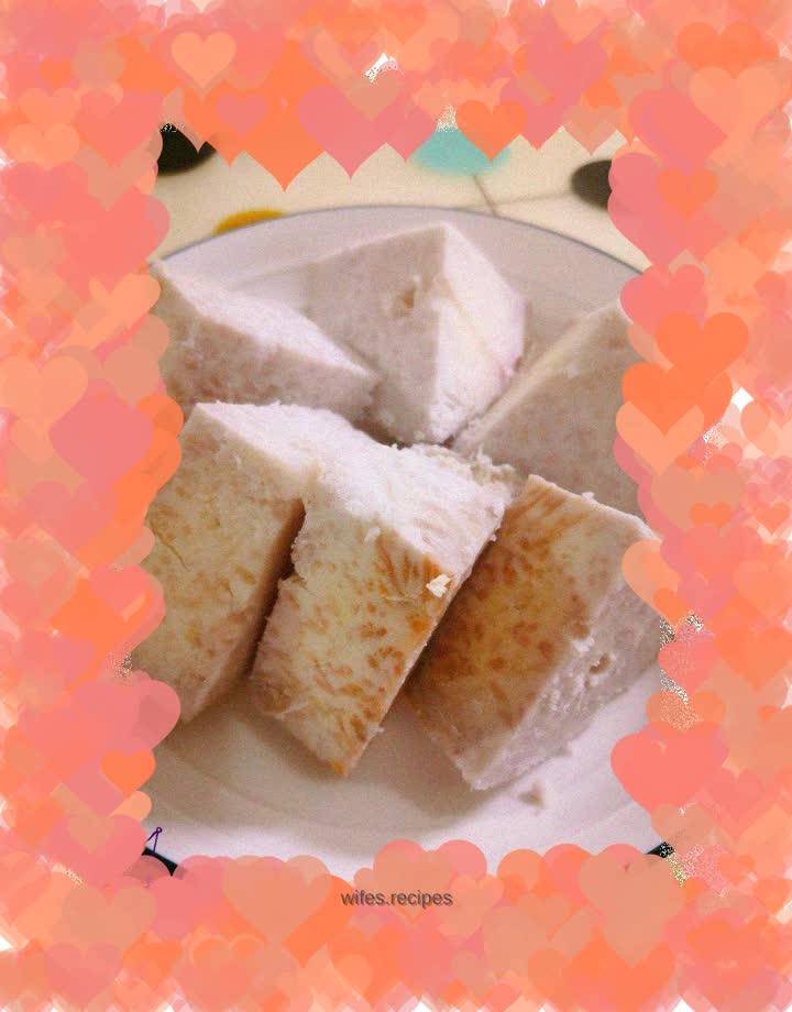 Steamed Lipu Taro