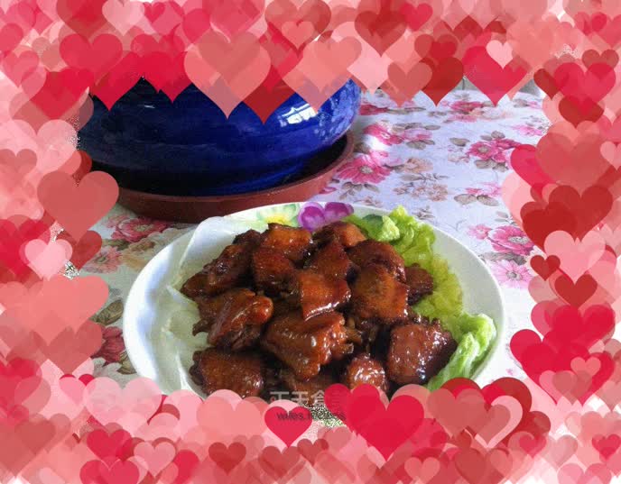 Braised chicken wings