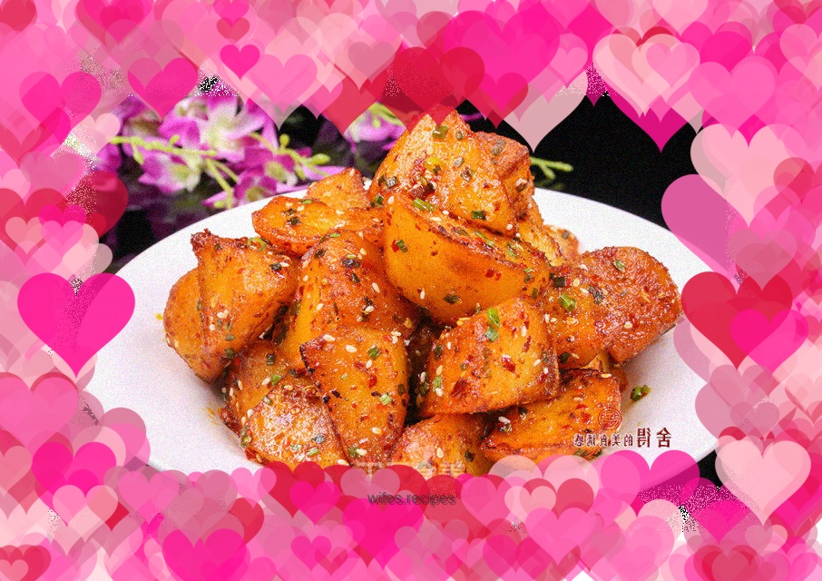 Fragrant sesame potatoes