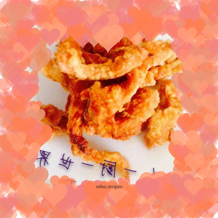 Fried chicken tenders