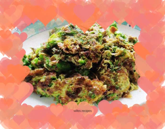 Hemerocallis flower scrambled eggs