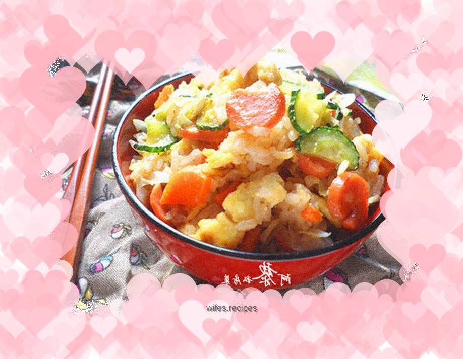 Colorful Egg Fried Rice