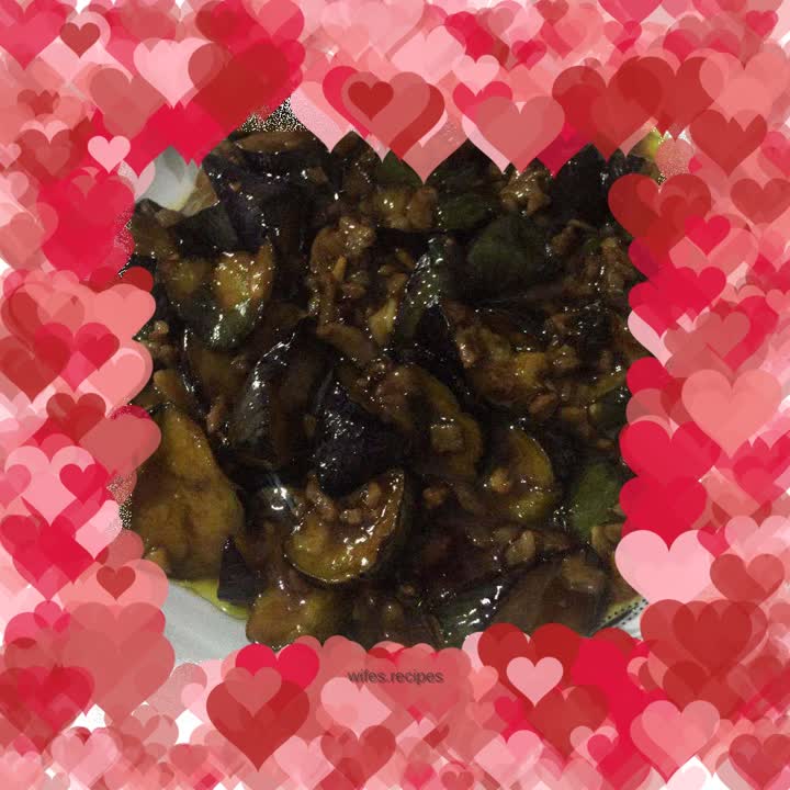 Eggplant with minced meat