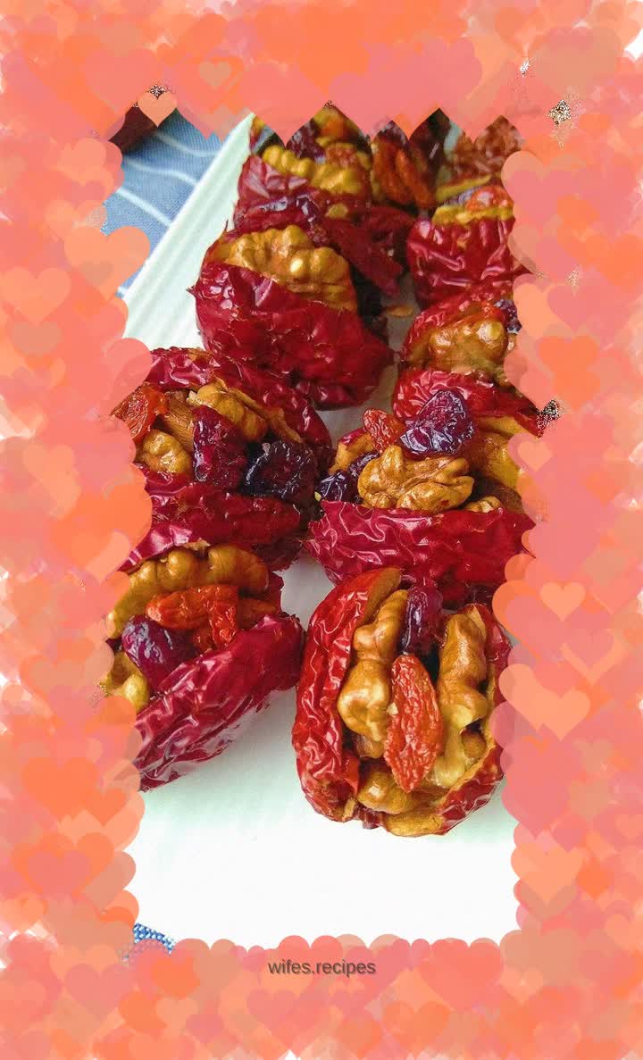 Dates and walnuts