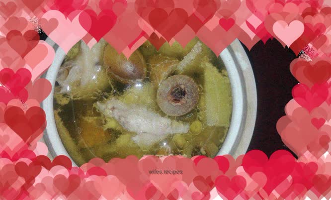 Green Olive Stewed Chicken