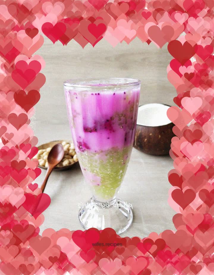 Coconut milk sago