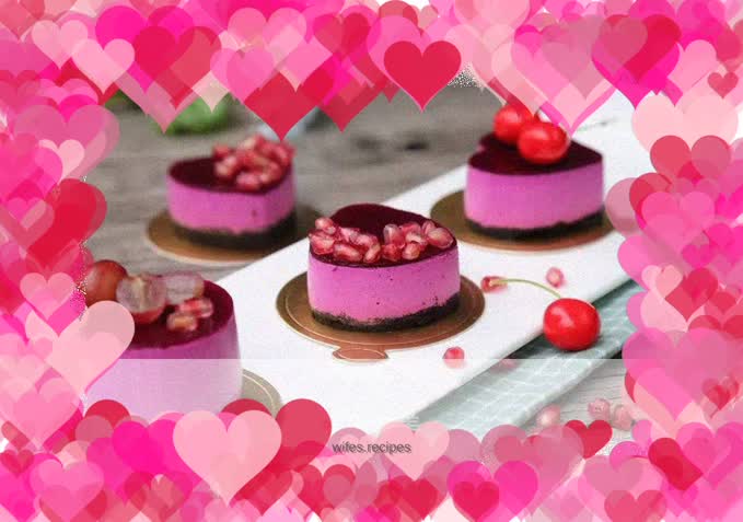 daogrs Baking Recipe: Dragon Fruit Mousse Cake