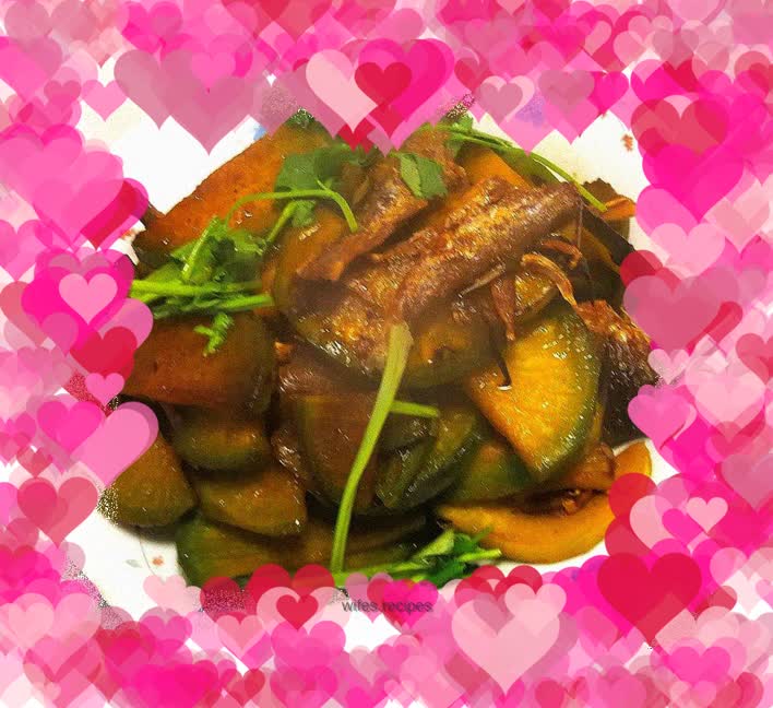 How to make fried radish with small salted fish