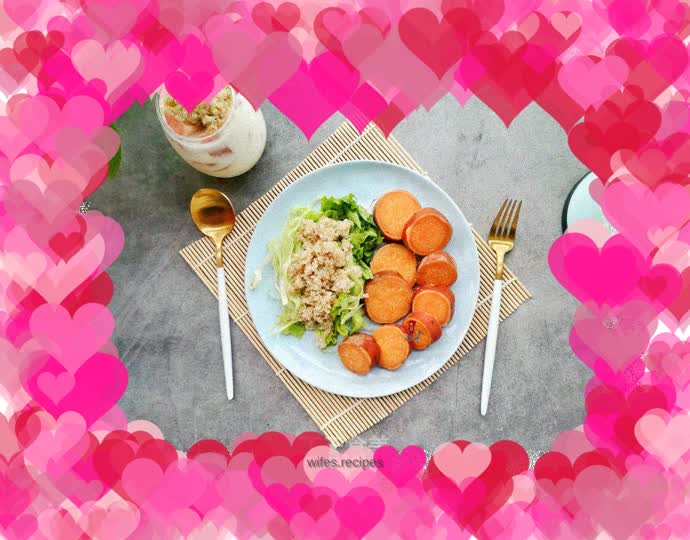 Quinoa and Sweet Potato Light Meal