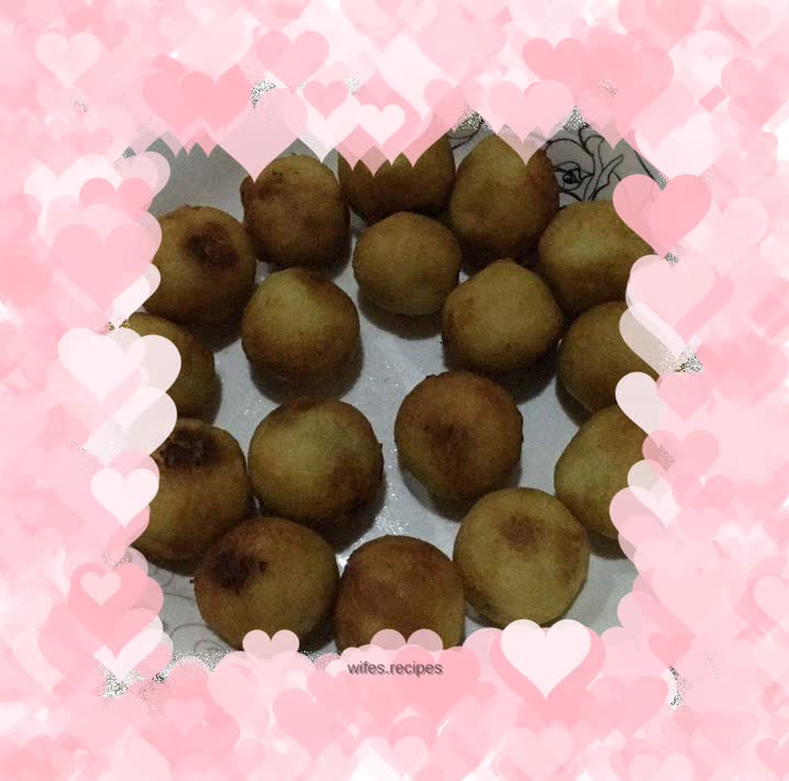 Sweet potato meatballs🍠