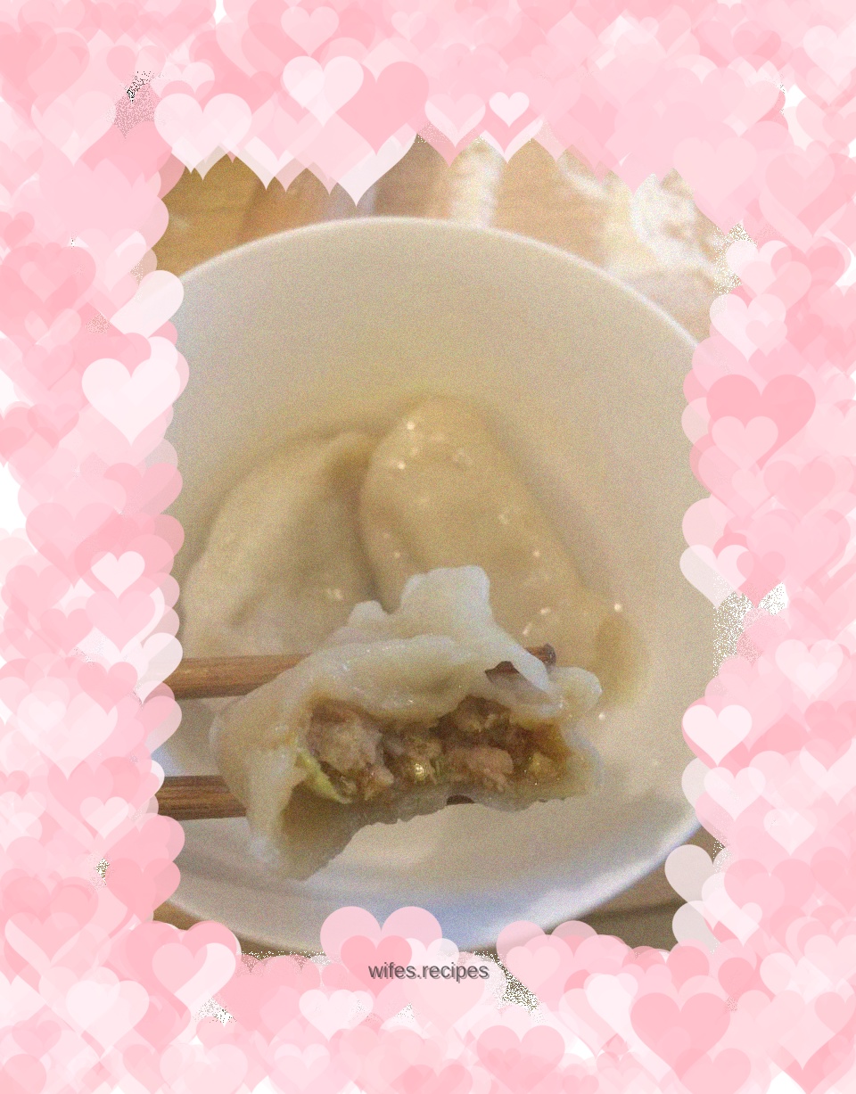 Cabbage and Pork Dumplings