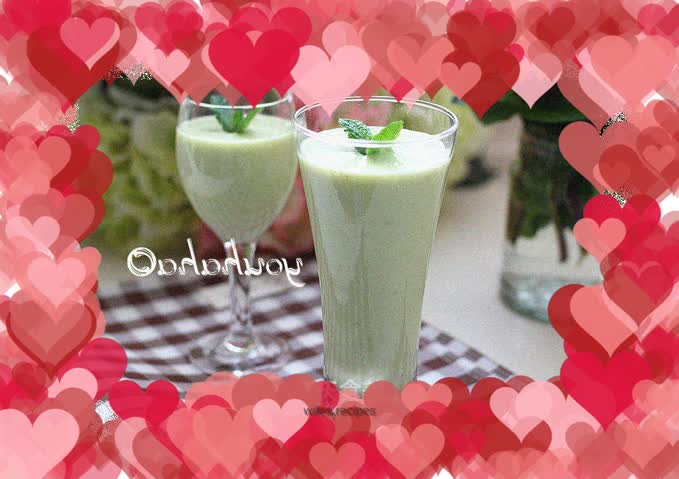Avocado Banana Milkshake