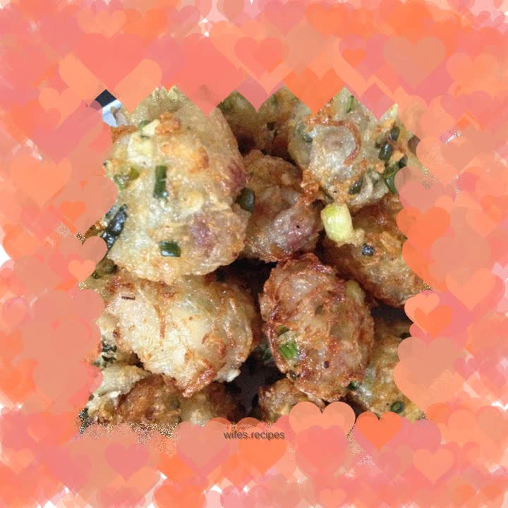 Fried meatballs