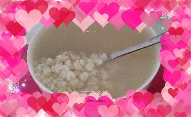 Hawthorn sorghum rice appetizer porridge