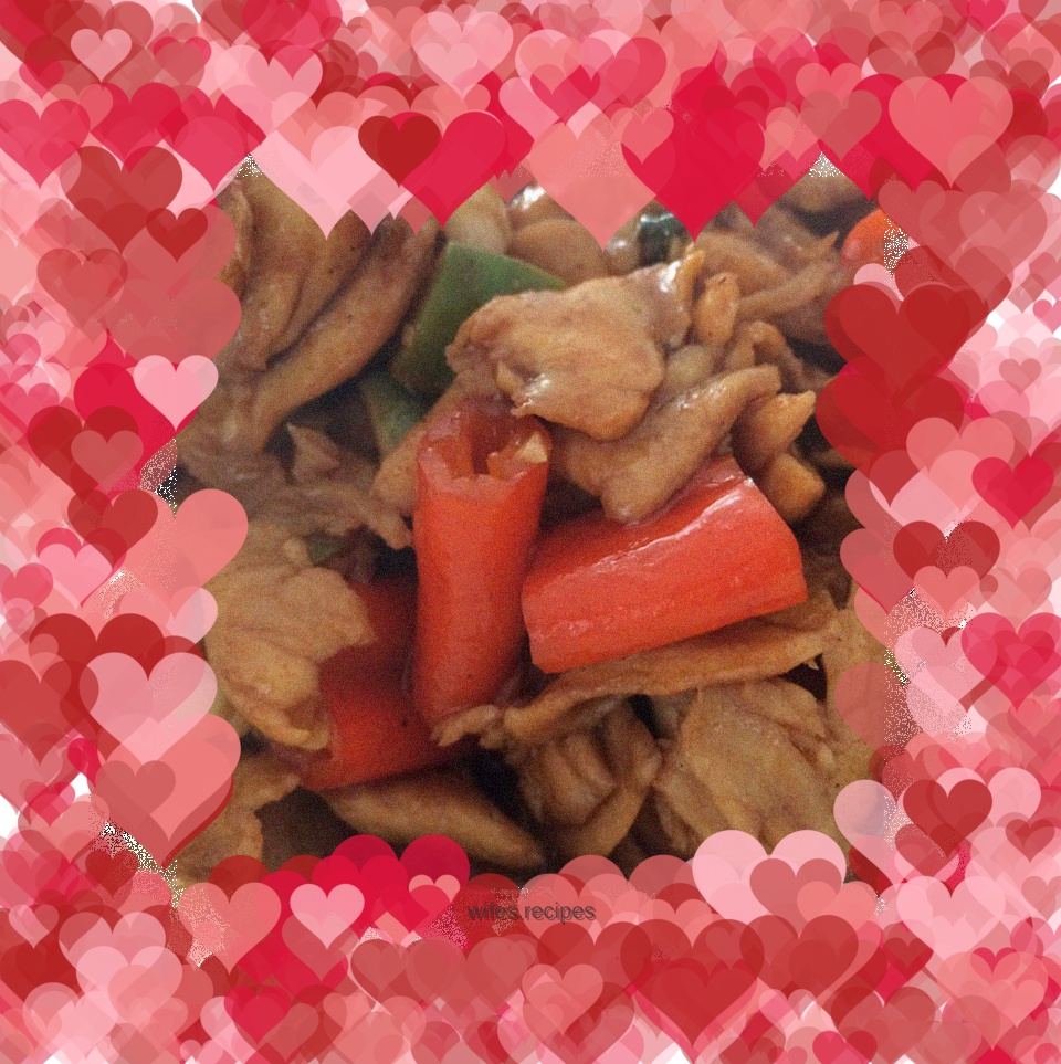 Stir-fried chicken breast with dried radish