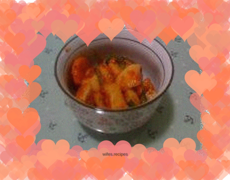 Korean pickled radish