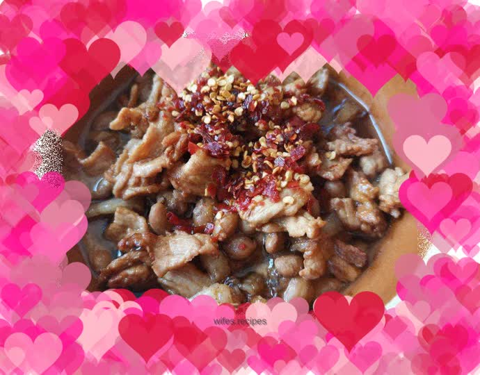 Steamed Pork with Laba Beans