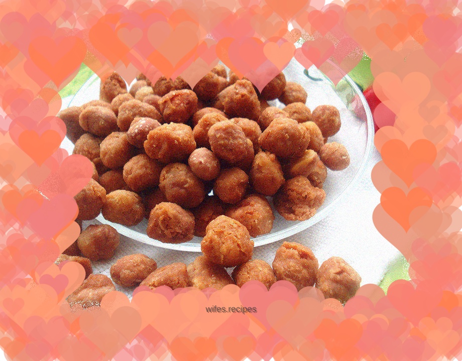 Sweet peanuts